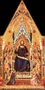 GIOTTO di Bondone Christ Enthroned France oil painting artist